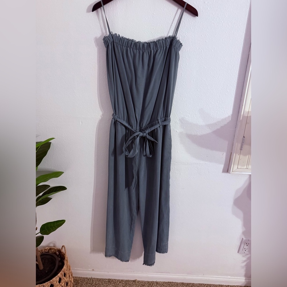 BELLA DAHL Strapless Frayed Jumper - Picture 5 of 9
